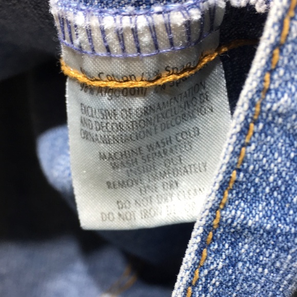 Sunburst by Morning Sun Women’s Jean Jacket Medium Wash Size L - Picture 7 of 7